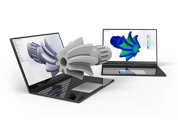 Digitale Ansicht 3D-Scan - 3D-Druck Service